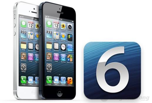 iphone 5 dùng hề điều hành ios 6