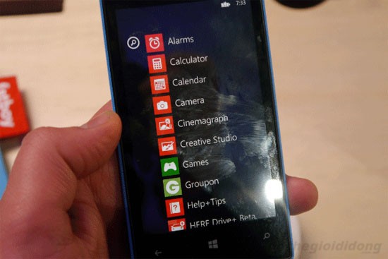 Nokia Lumia 520 - Màn hình rõ nét