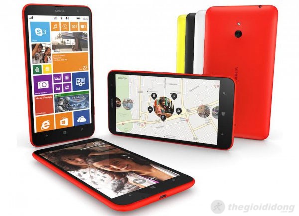 Lumia 1320 một trong những phablet đầu tiên của Nokia