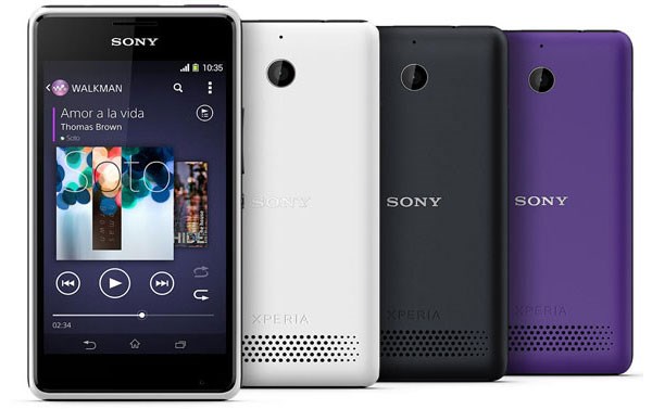 Dòng smartphone nghe nhạc chất lượng cao Sony Xperia E1 smartphone âm nhạc