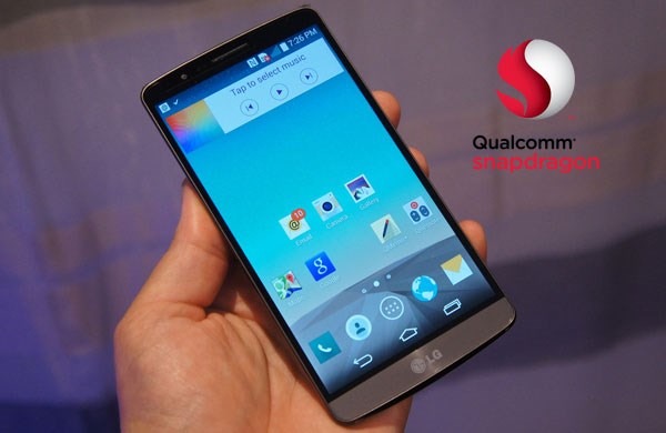 Chip Snapdragon 801 tốc độ 2.5GHz LG G3 Snapdragon 801 2.5GHz, RAM 3GB