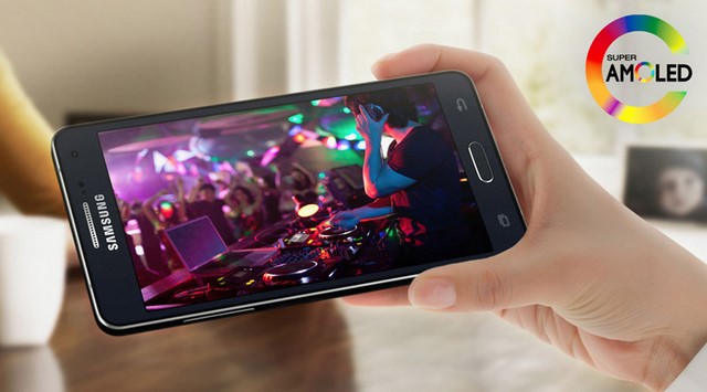 Công nghệ màn hình AMOLED cho chất lượng hiển thị rất tốt