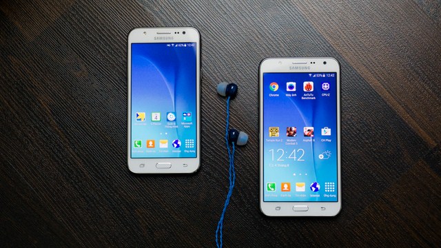 Khả năng hiển thị không khác bao nhiêu so với Galaxy J7 Khả năng hiển thị không khác bao nhiêu so với Galaxy J7