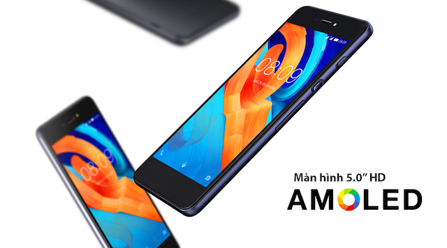 Mobiistar Lai Yuna X - Màn hình 5.0 inch cùng viền cong 2.5D