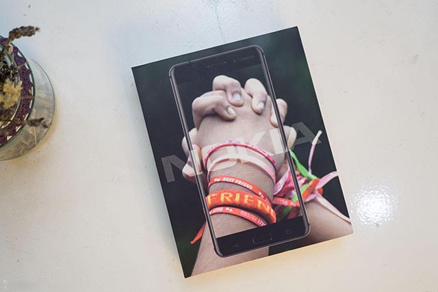 Biểu tượng quen thuộc của hộp chiếc Nokia 6 Biểu tượng quen thuộc của hộp chiếc Nokia 6