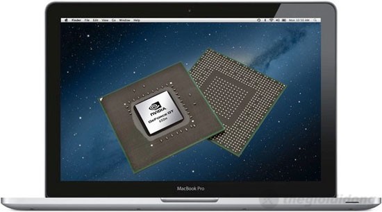 MacBook Pro MC975 tích hợp card đồ họa rời Nvidia GeForce GT 650M 1GB