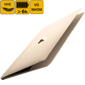 Laptop Apple Macbook 12 inches MLHE2 Core M 1.1G/8GB/256GB/MacOSX (2016)