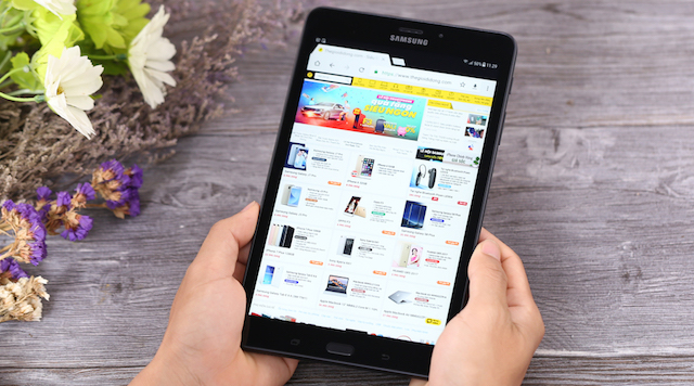 Samsung Galaxy Tab A 8.0 (2017) - Lướt web nhanh hơn với công nghệ kết nối 4G