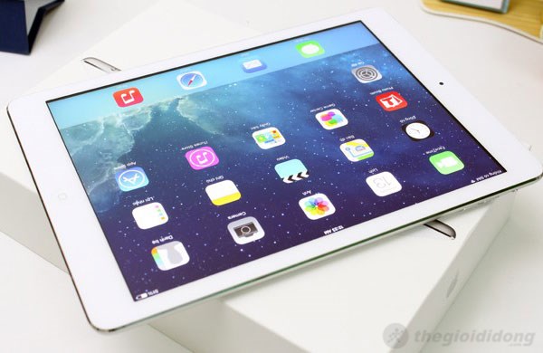 Thiết kế cao cấp, sang trọng của iPad Air Thiết kế cao cấp, sang trọng của iPad Air