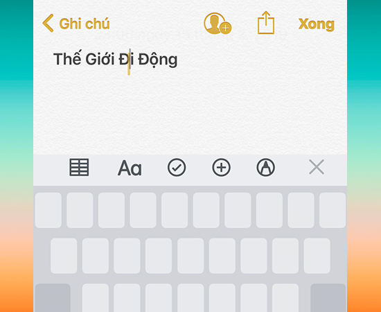 TrackPad mode of the keyboard tips for iPhone iOS 12