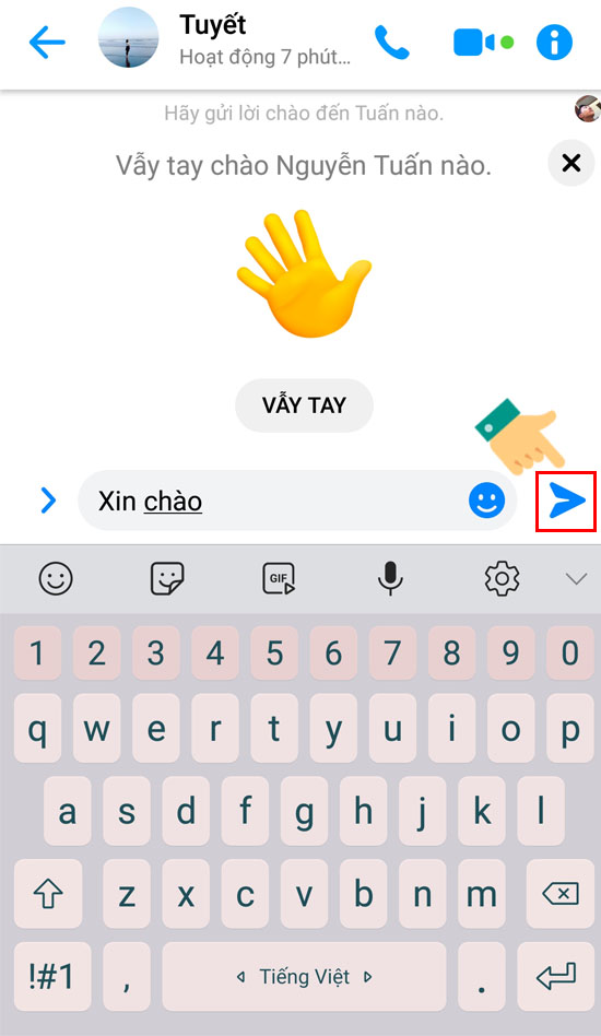 Cách gửi tin nhắn Messenger cho nhiều người