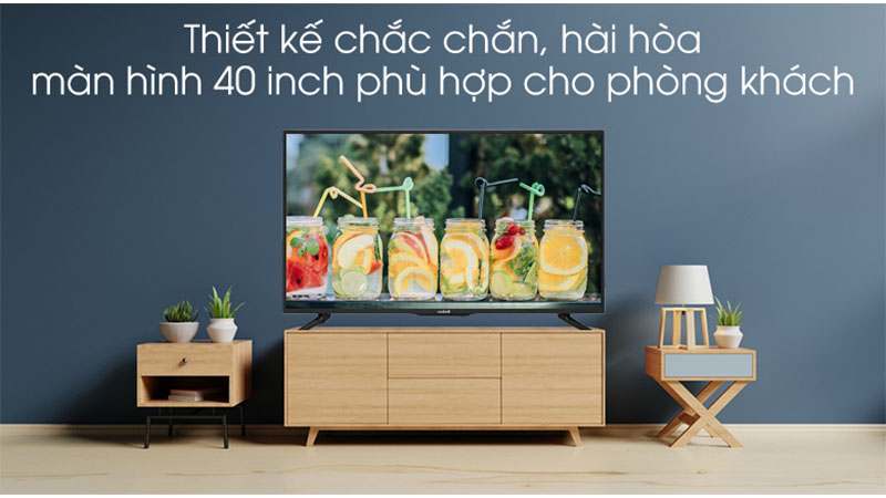 The design of Mobell TV is harmonious and sophisticated