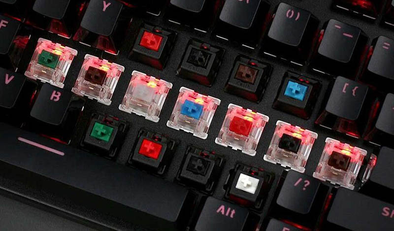 Mechanical switches have a very fast response time