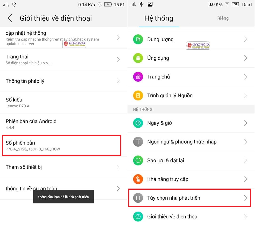 Cách Root máy Lenovo