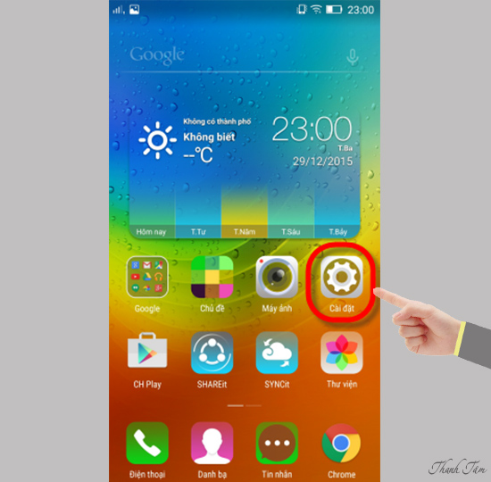 Hướng dẫn cài nhạc chuông cho máy Lenovo A7000