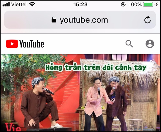 Use your browser to watch Youtube