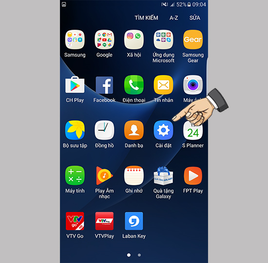 Quay số nhanh khi màn hình khóa trên Samsung Galaxy S7 Edge
